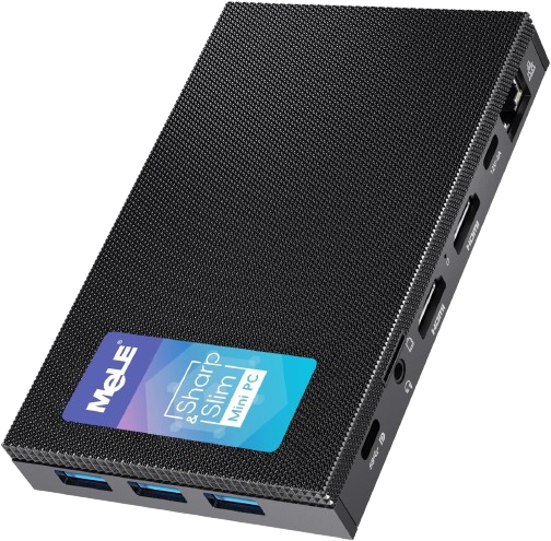 Fanless Mini PC Quieter3C 11th Gen N5105