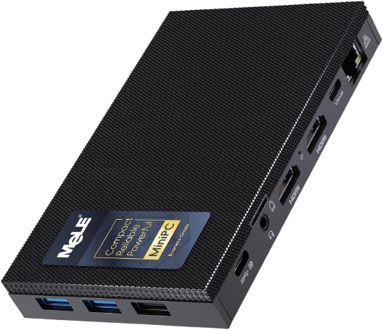 Reddot Winner Slim Mini PC Overclock4C N100